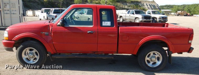 image for item DL8149 2000 Ford Ranger XLT  SuperCab pickup truck