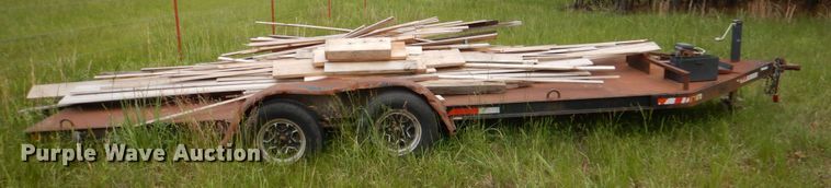 image for item HC9264 2002  shop built utility trailer