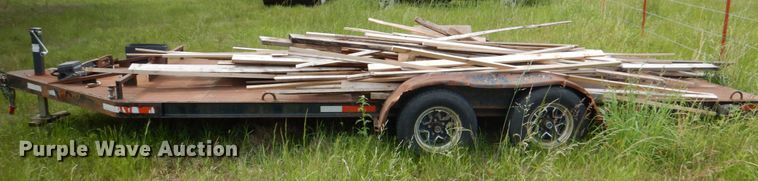 image for item HC9264 2002  shop built utility trailer