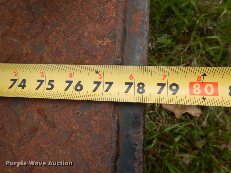 image for item HC9264 2002  shop built utility trailer