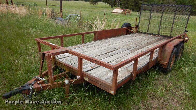 image for item HC9271 1989  Utility trailer
