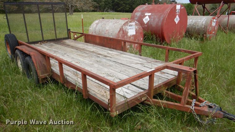 image for item HC9271 1989  Utility trailer