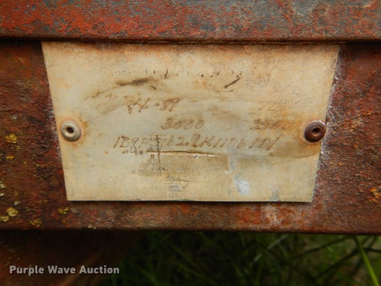 image for item HC9271 1989  Utility trailer