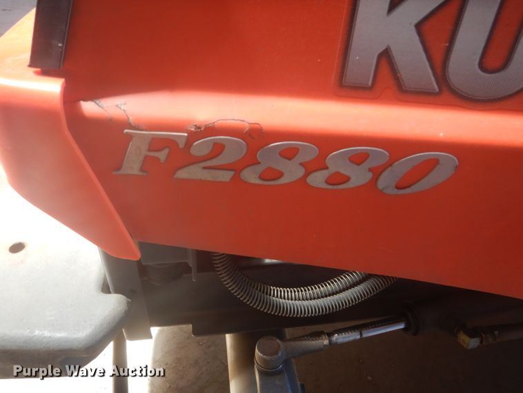 image for item HE9706 Kubota F2880  lawn mower