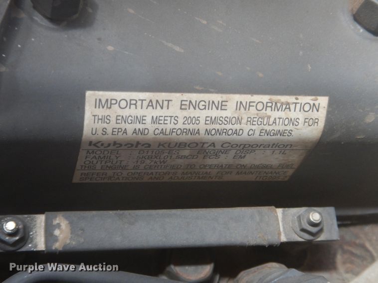 image for item HE9706 Kubota F2880  lawn mower