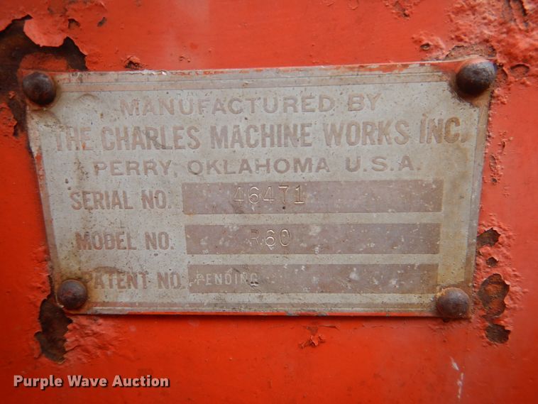 image for item HL9405 Ditch Witch R60  trencher