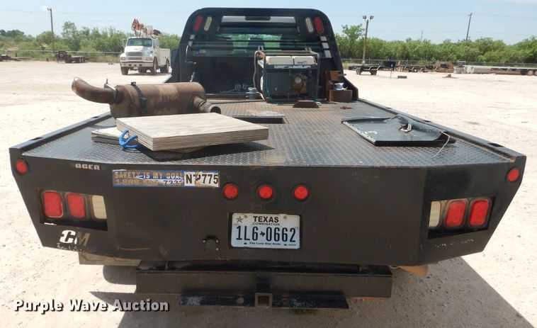 image for item HL9599 2015 Ford F550  flatbed truck