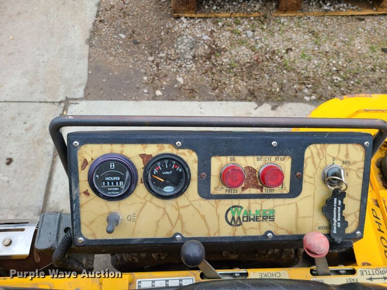 image for item HM9906 Walker MTSD  ZTR lawn mower