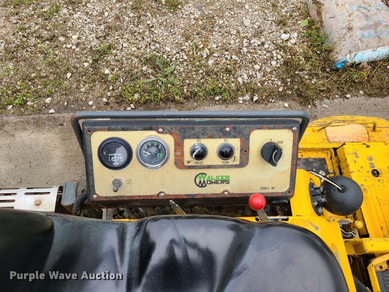 image for item HM9908 Walker MTSD  ZTR lawn mower