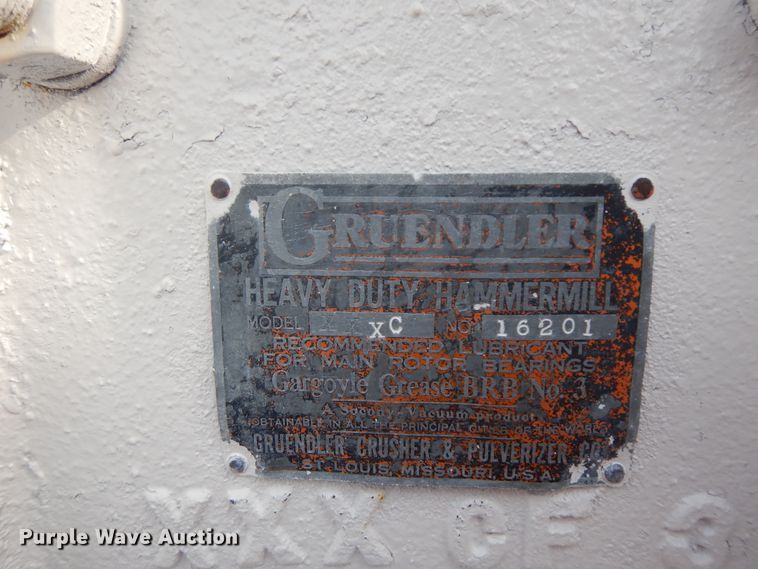 image for item HO9426 Gruendler XC hammer mill