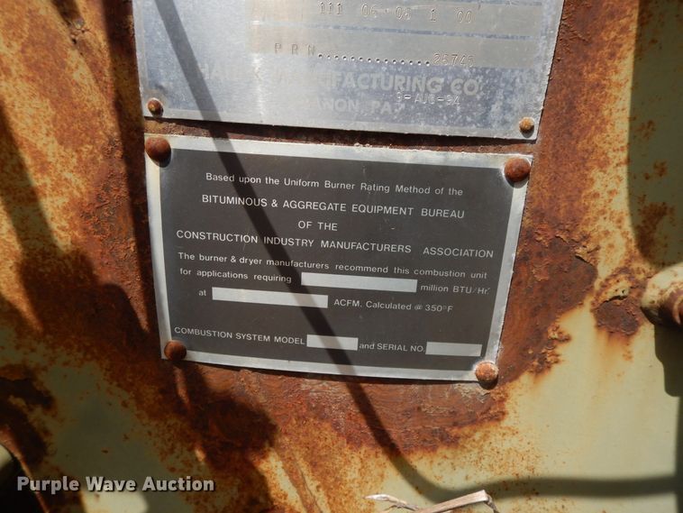 image for item HO9442 Dryer system