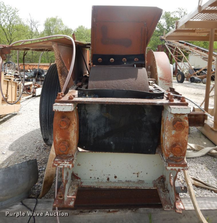 image for item HO9462 Cedarapids 4026 roll crusher