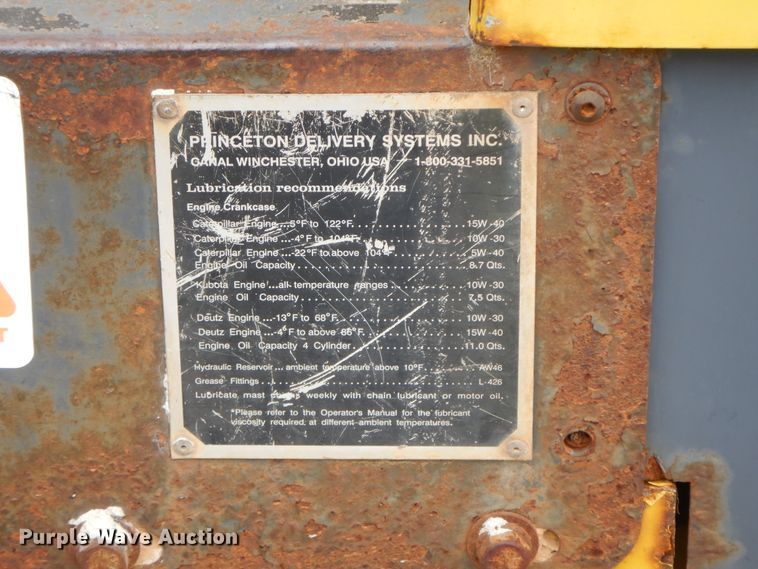 image for item HO9472 Princeton PB50  forklift