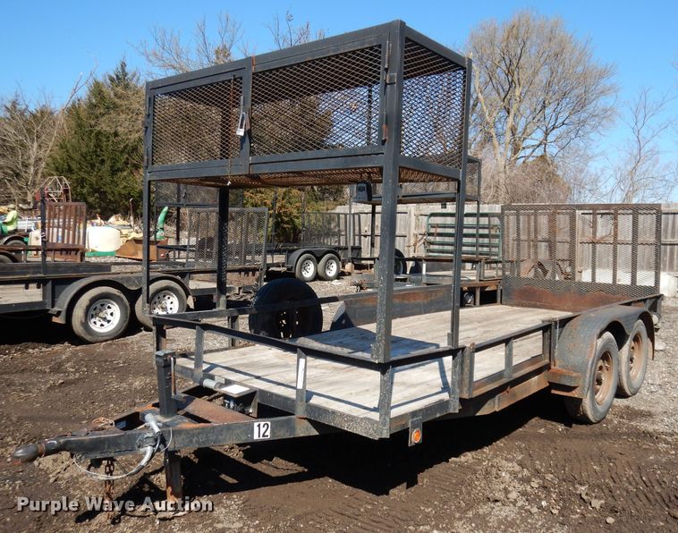image for item HU9150 2002 Eagle utility trailer