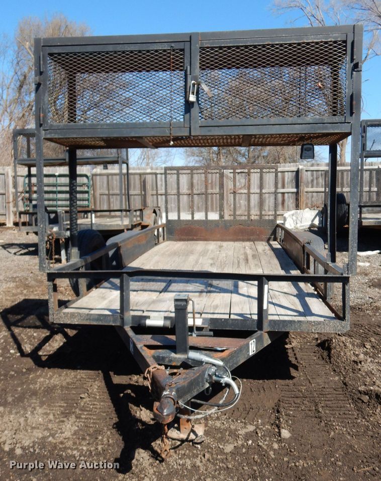 image for item HU9150 2002 Eagle utility trailer