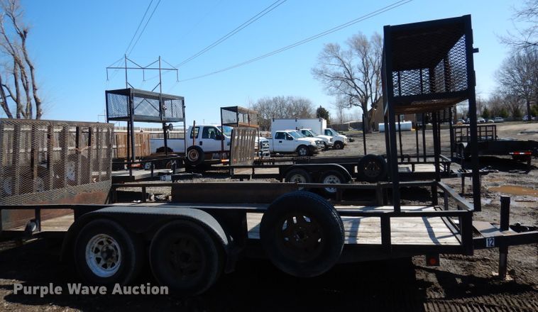 image for item HU9150 2002 Eagle utility trailer