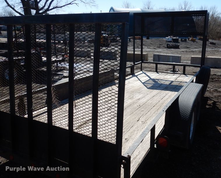 image for item HU9150 2002 Eagle utility trailer