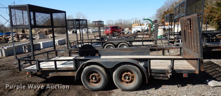 image for item HU9150 2002 Eagle utility trailer