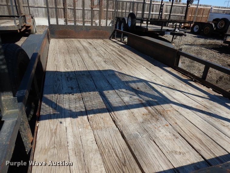 image for item HU9150 2002 Eagle utility trailer