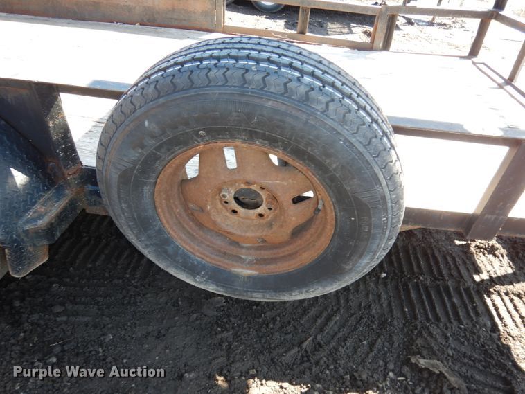 image for item HU9150 2002 Eagle utility trailer