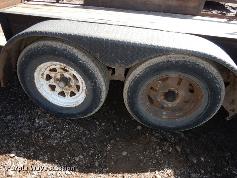 image for item HU9150 2002 Eagle utility trailer