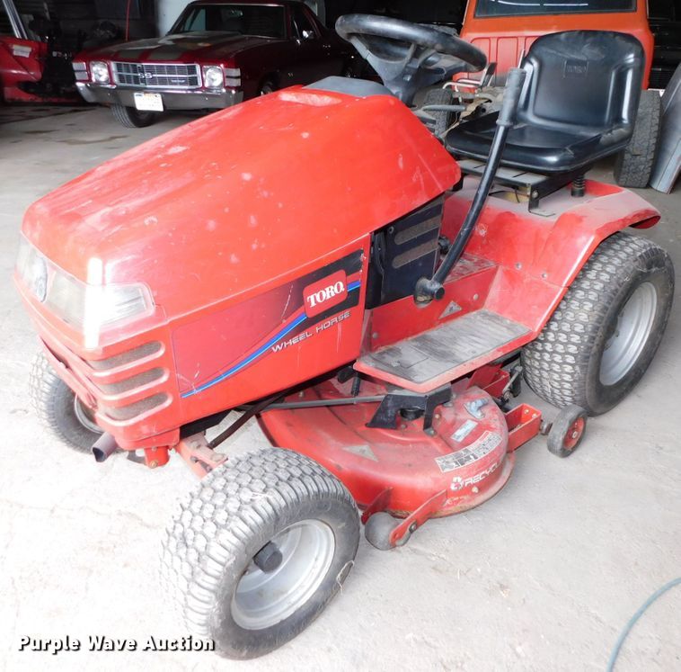 image for item HX9312 Toro Wheel Horse  lawn mower