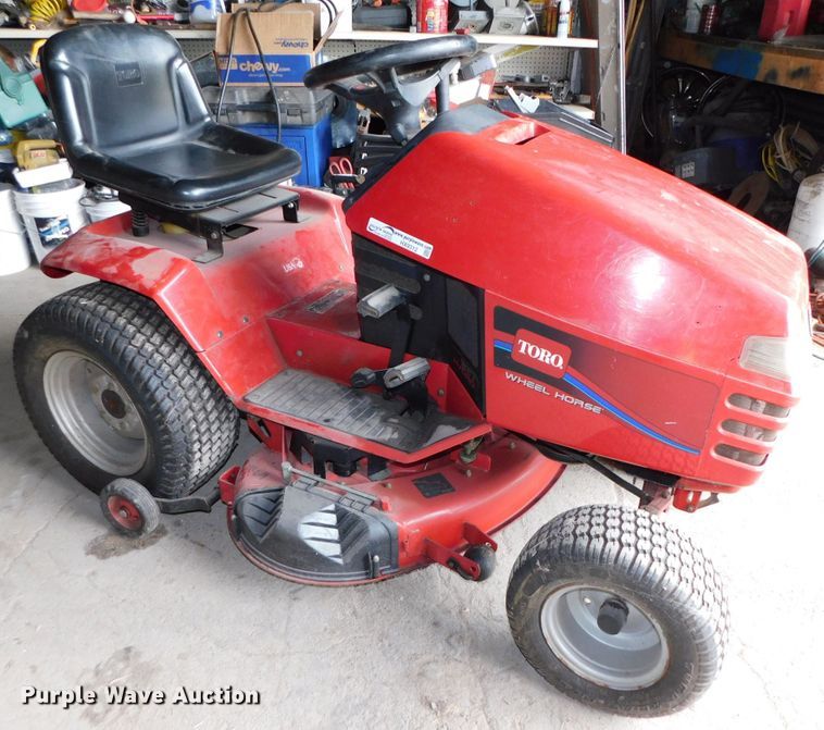 image for item HX9312 Toro Wheel Horse  lawn mower