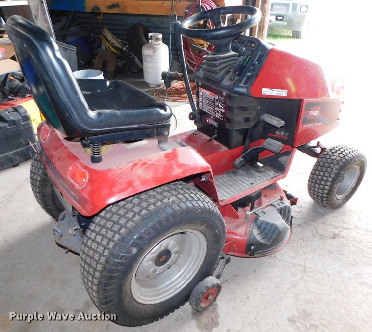 image for item HX9312 Toro Wheel Horse  lawn mower