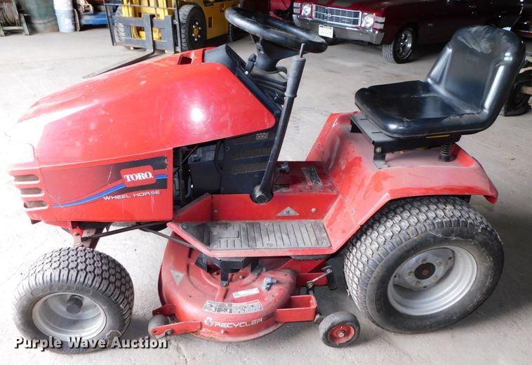 image for item HX9312 Toro Wheel Horse  lawn mower