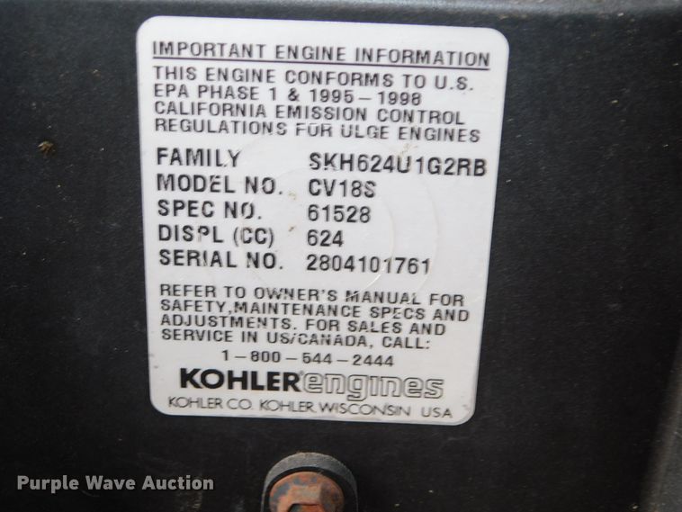 image for item HX9312 Toro Wheel Horse  lawn mower