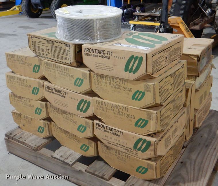 image for item IA9832 (28) boxes of Frontier Arc-711 welding wire