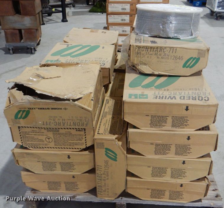 image for item IA9832 (28) boxes of Frontier Arc-711 welding wire