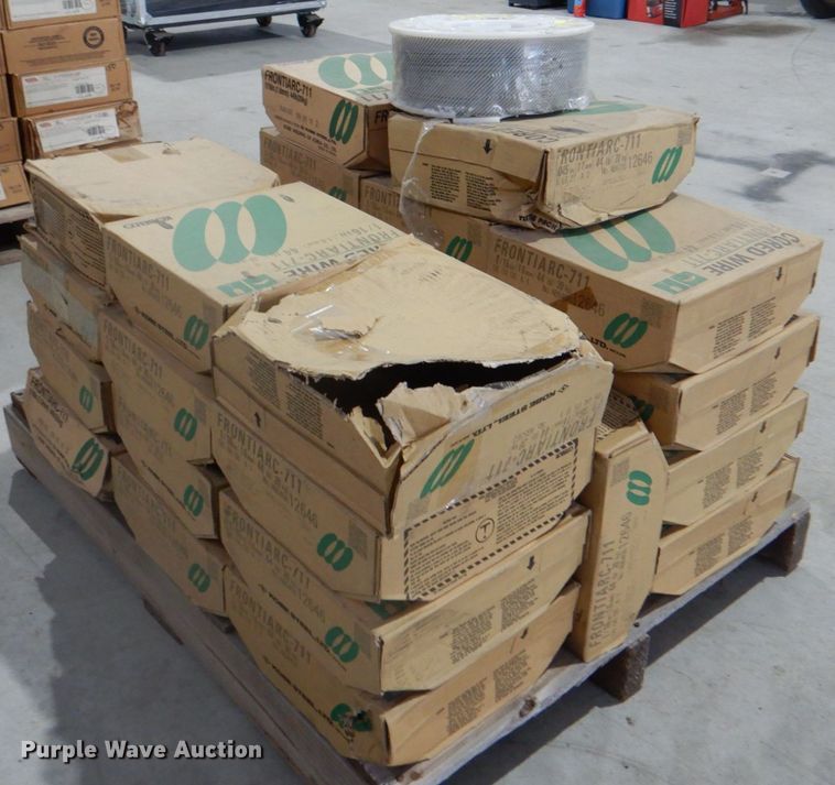 image for item IA9832 (28) boxes of Frontier Arc-711 welding wire