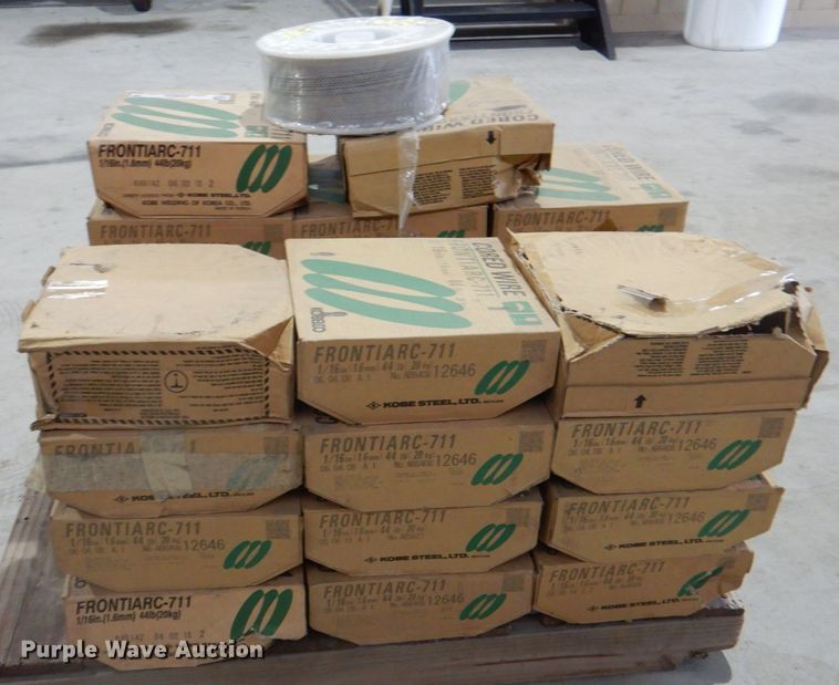 image for item IA9832 (28) boxes of Frontier Arc-711 welding wire