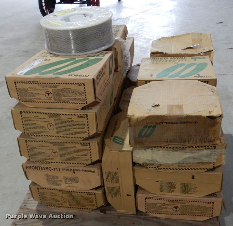 image for item IA9832 (28) boxes of Frontier Arc-711 welding wire