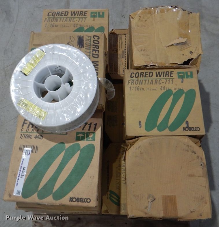 image for item IA9832 (28) boxes of Frontier Arc-711 welding wire