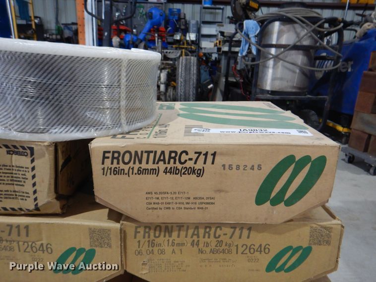 image for item IA9832 (28) boxes of Frontier Arc-711 welding wire