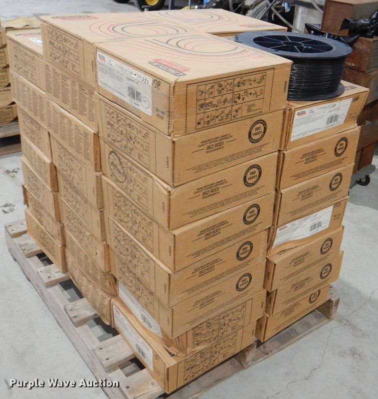 image for item IA9833 (46) boxes of Lincoln Electric welding wire