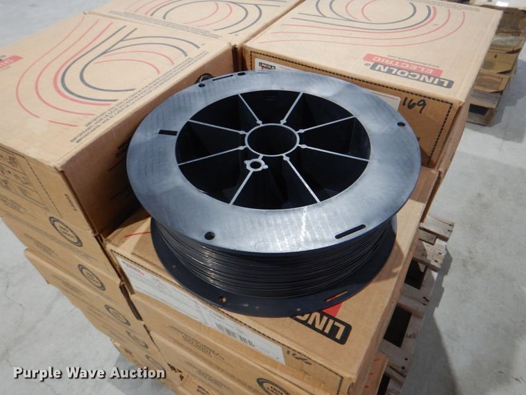 image for item IA9833 (46) boxes of Lincoln Electric welding wire