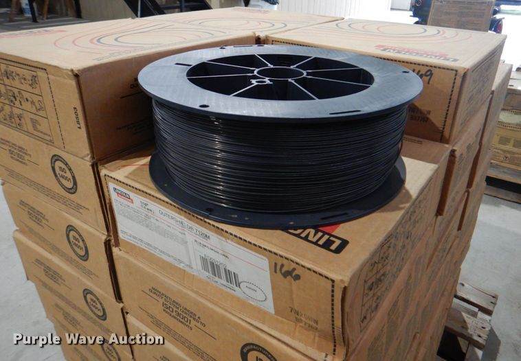 image for item IA9833 (46) boxes of Lincoln Electric welding wire