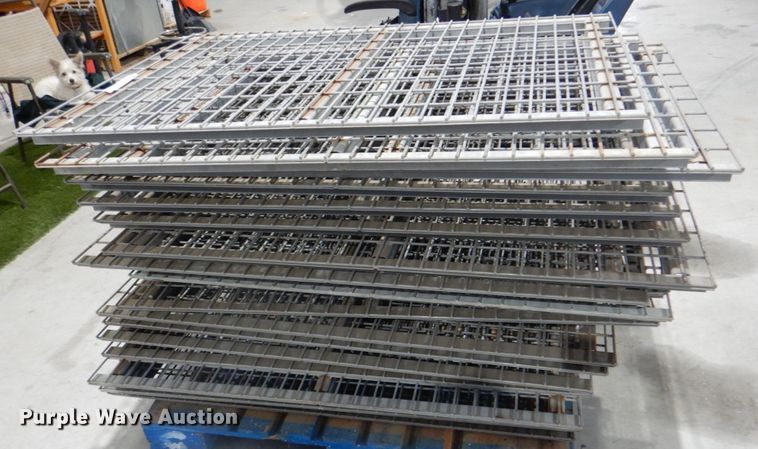 image for item IA9834 (18) pallet racking shelves