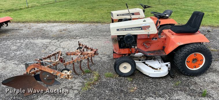 image for item IC9298 (2) 1973 Allis Chalmers 416 lawn mowers