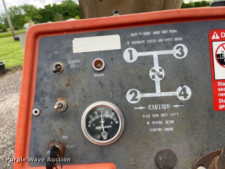 image for item IC9298 (2) 1973 Allis Chalmers 416 lawn mowers