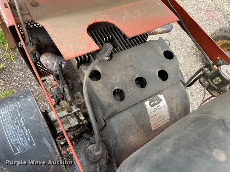 image for item IC9298 (2) 1973 Allis Chalmers 416 lawn mowers