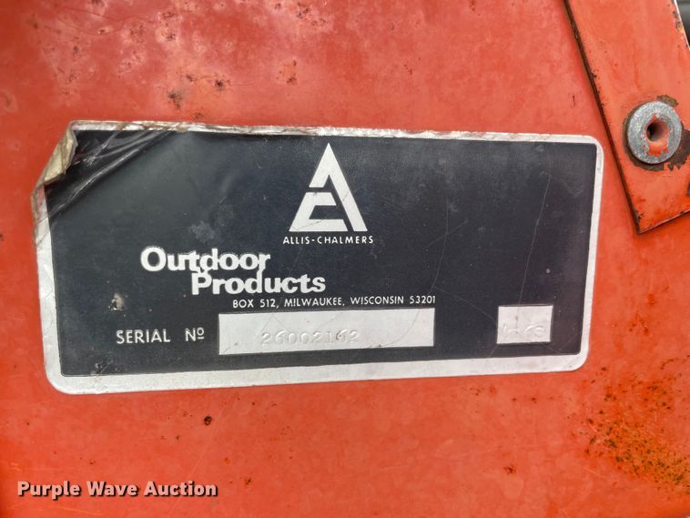 image for item IC9298 (2) 1973 Allis Chalmers 416 lawn mowers