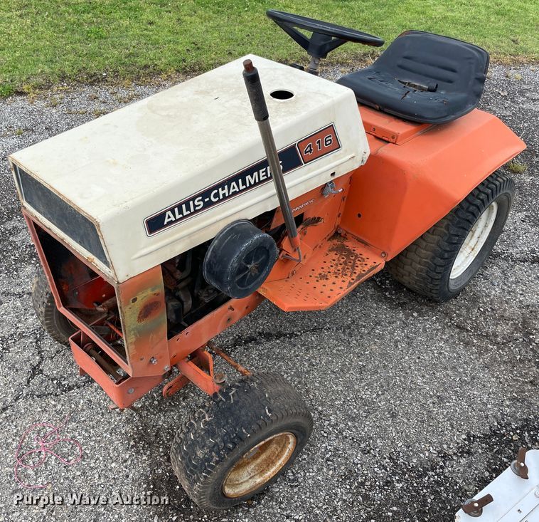 image for item IC9298 (2) 1973 Allis Chalmers 416 lawn mowers