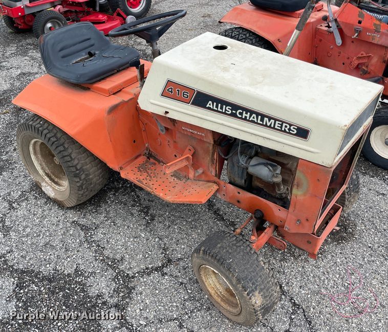 image for item IC9298 (2) 1973 Allis Chalmers 416 lawn mowers