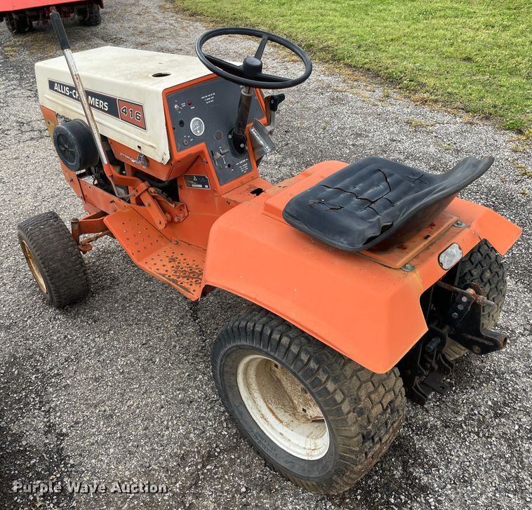 image for item IC9298 (2) 1973 Allis Chalmers 416 lawn mowers
