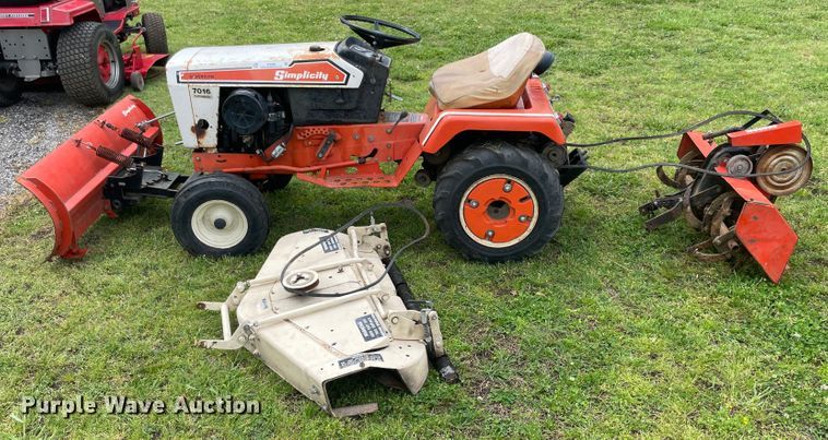 image for item IC9300 Simplicity 7016  lawn mower