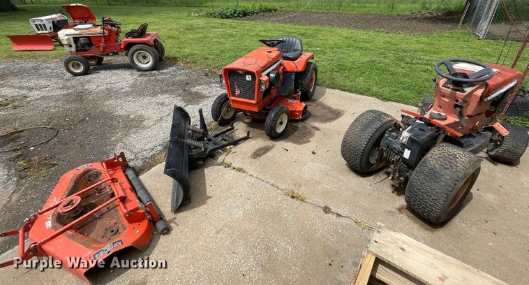 image for item IC9301 (2) Allis Chalmers 716H lawn mowers